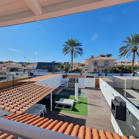 Villa De Lujo 3hab, Piscina Privada Y Bbq En Sonnenland Maspalomas (Gran Canaria)