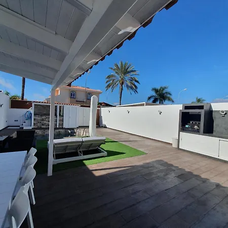 De Lujo 3hab, Piscina Privada Y Bbq En Sonnenland Villa Maspalomas (Gran Canaria)