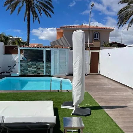 De Lujo 3hab, Piscina Privada Y Bbq En Sonnenland Maspalomas (Gran Canaria)